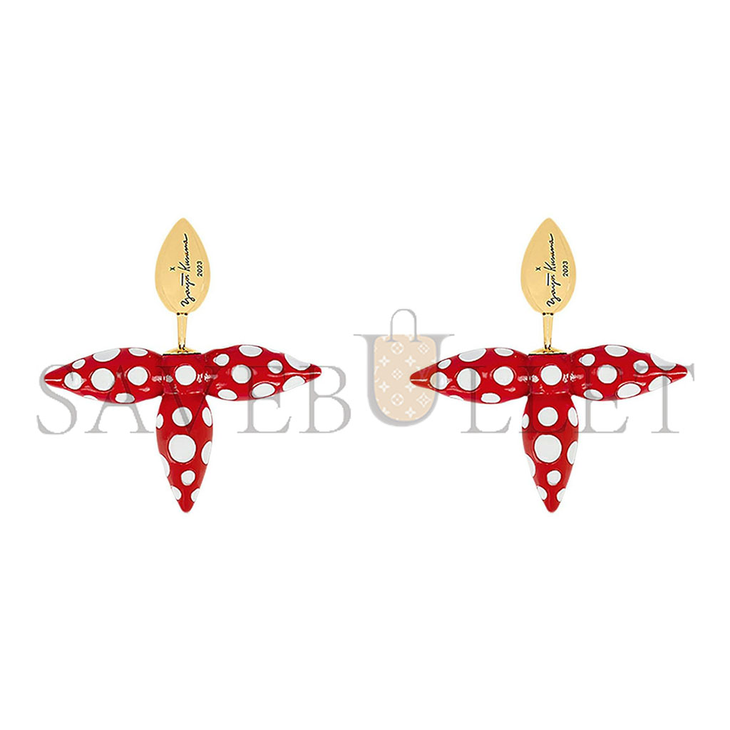 l**is V*t*n x yayoi kusama l**isette infinity dots earrings m01075